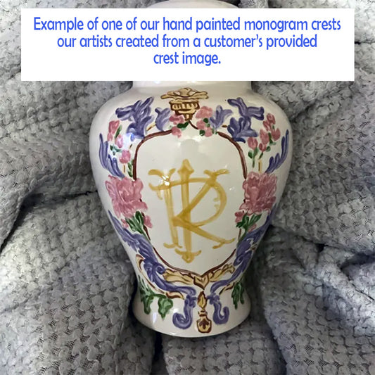 Ceramic Champagne Chiller - Custom Crest Request