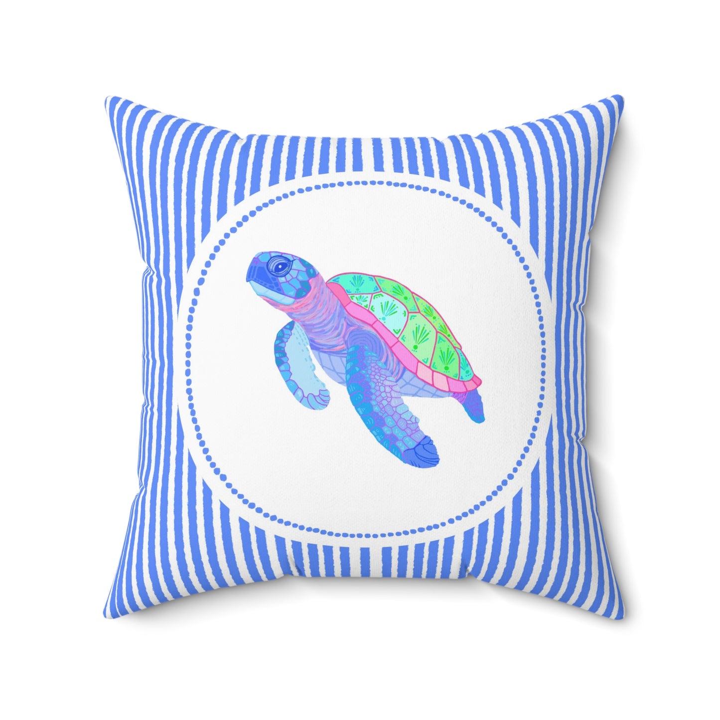 Sea Turtle Pillow, Southern Shores Series