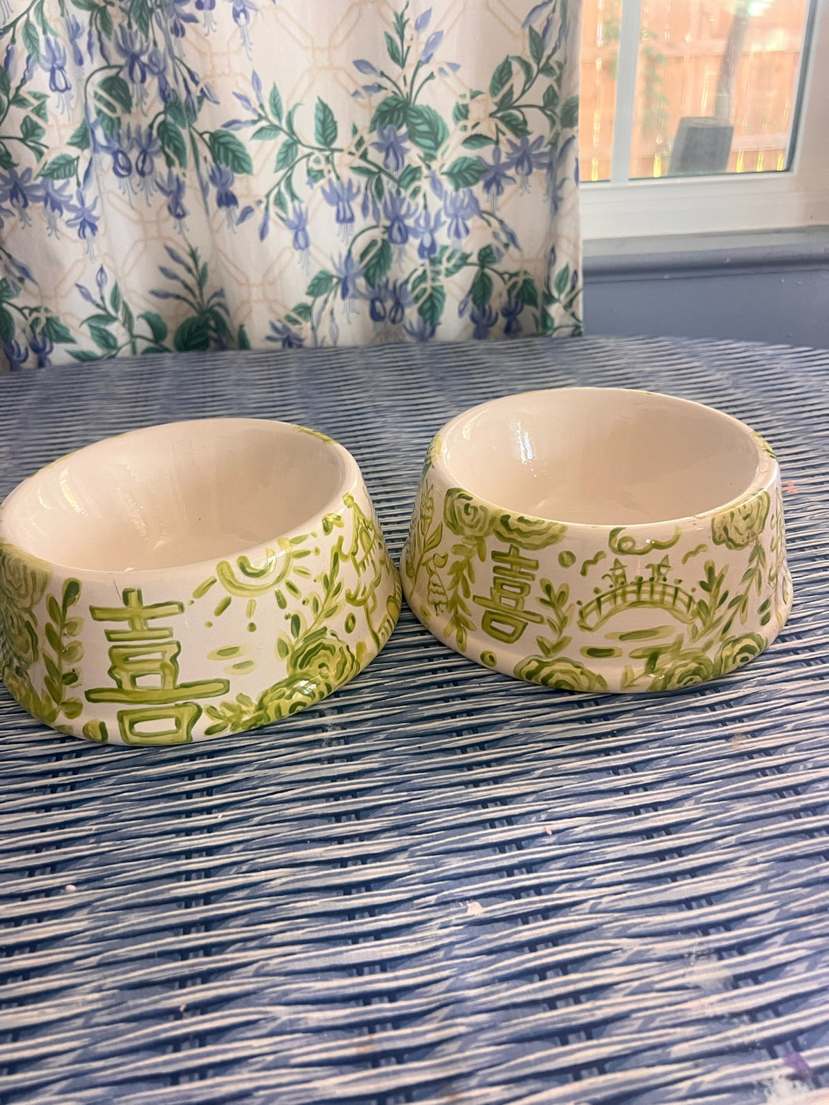 Chinoiserie Pet Bowl Set