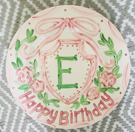Birthday Plate - Love Shack Inspired Design
