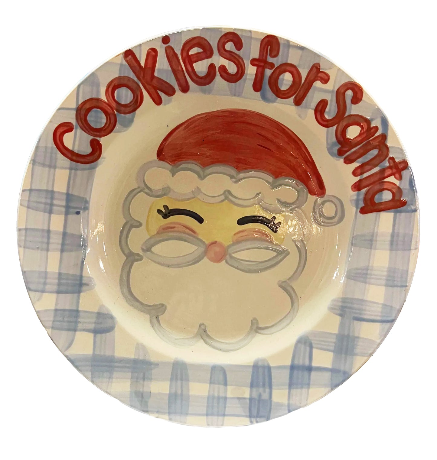 Cookies for Santa Plate - Design 5