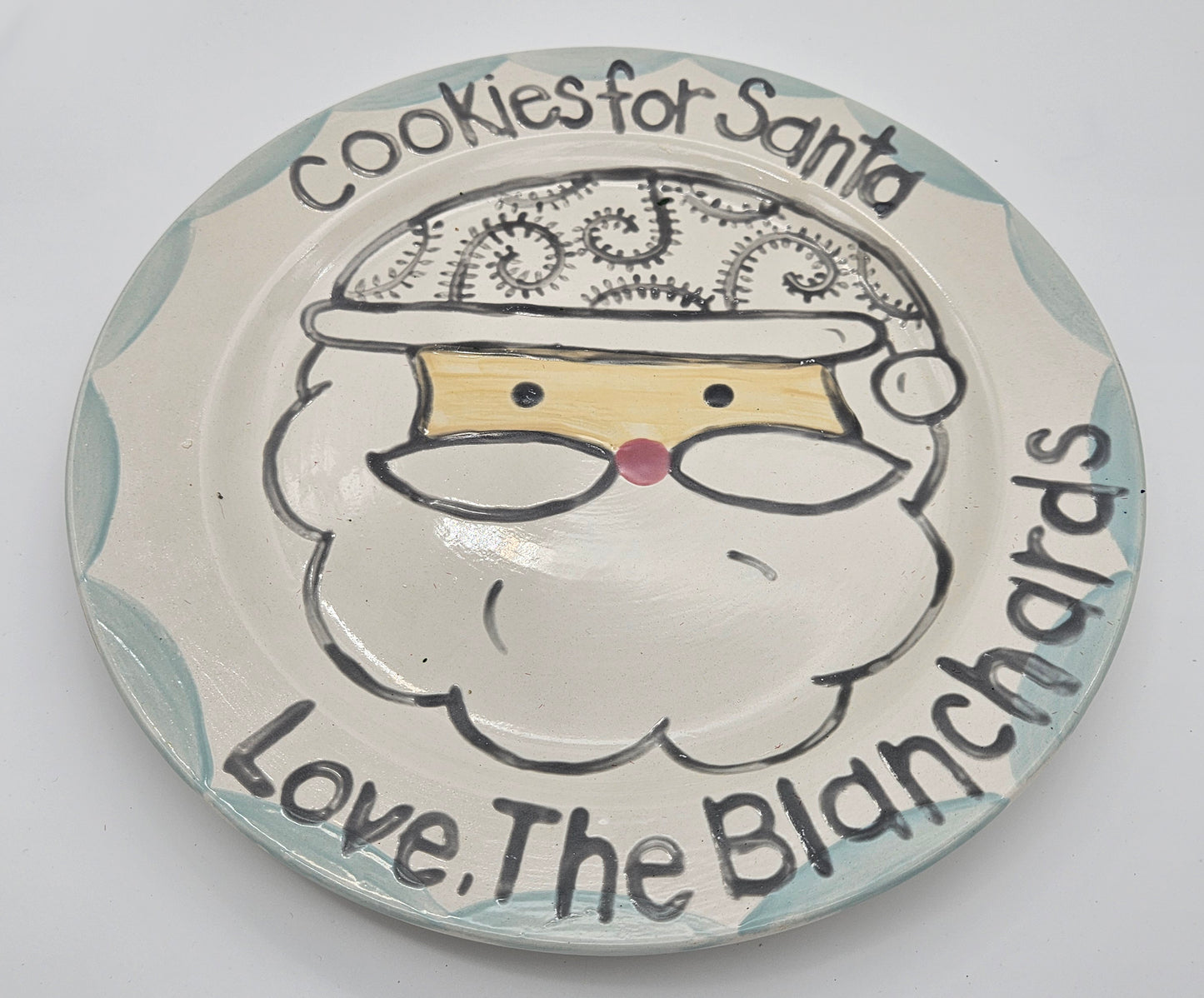 Cookies for Santa Plate - Design 3