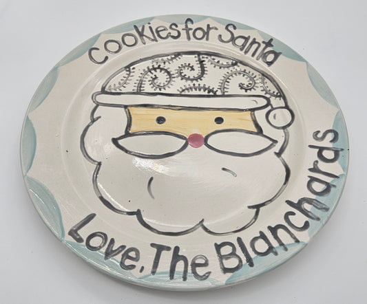 Cookies for Santa Plate - Design 3