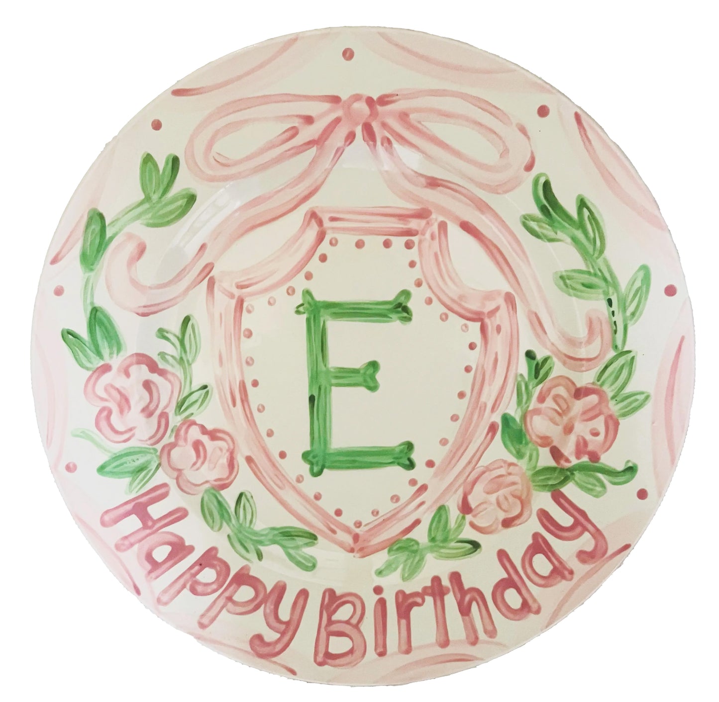 Birthday Plate - Love Shack Inspired Design