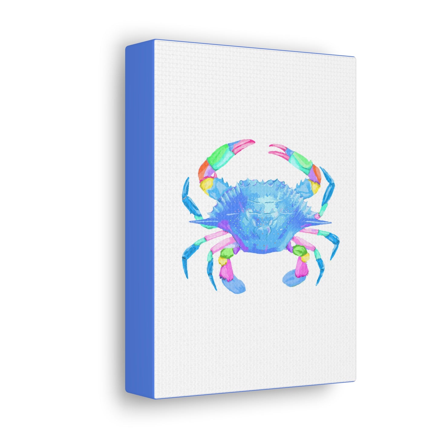 Blue Crab Canvas Print, Southern Shores Series