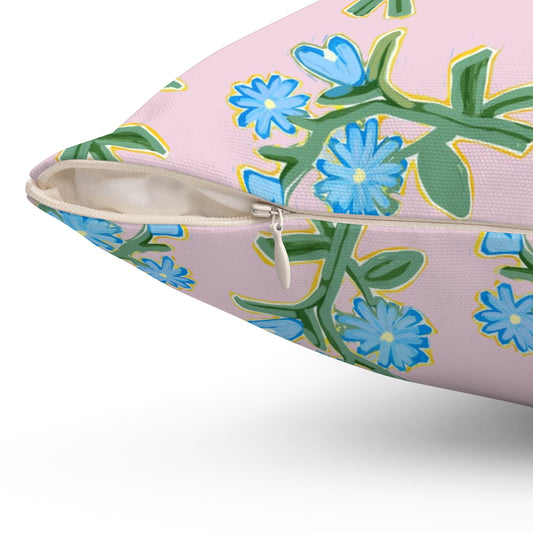 Daisy Bouquet Pillow - Pink