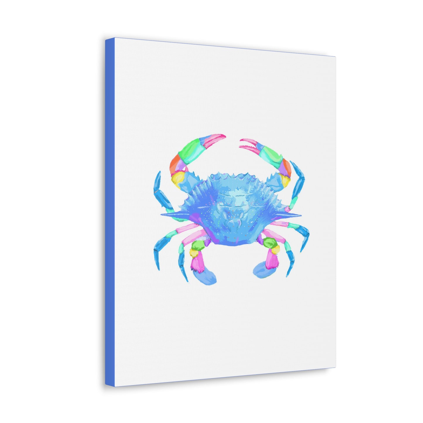 Blue Crab Canvas Print, Southern Shores Series