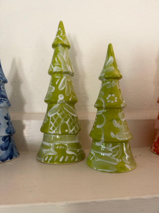 Christmas Trees Set of 3- Lotus Garden