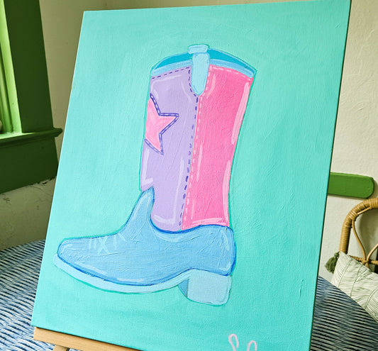 Cosmic Cowgirl - Original Painting