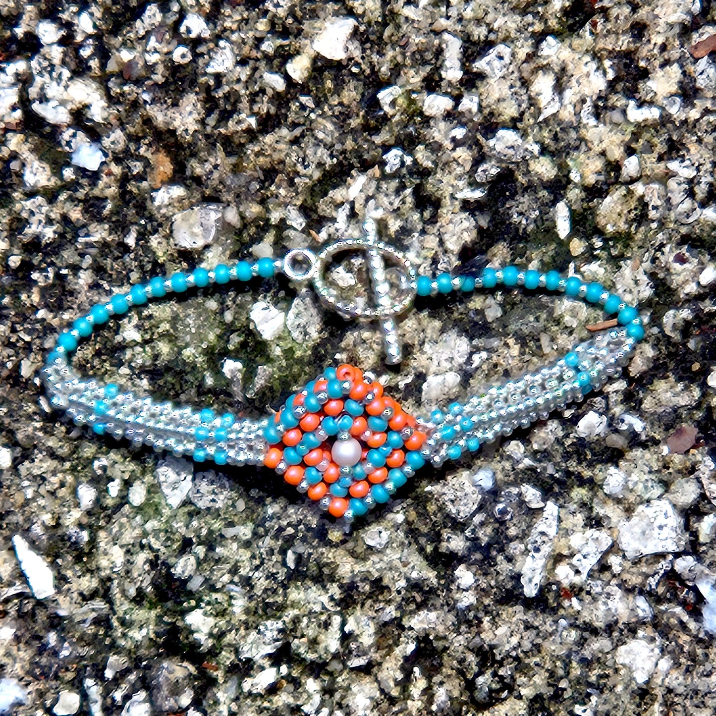 Southwest Colors Beaded Bracelet