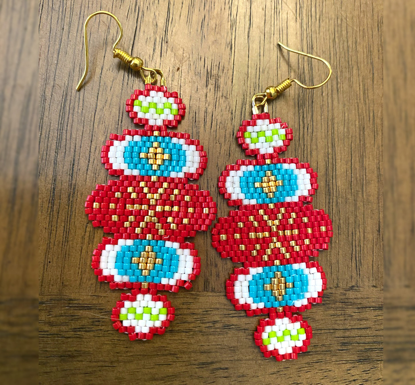 Holiday Ornament Earrings by Georgia Lee