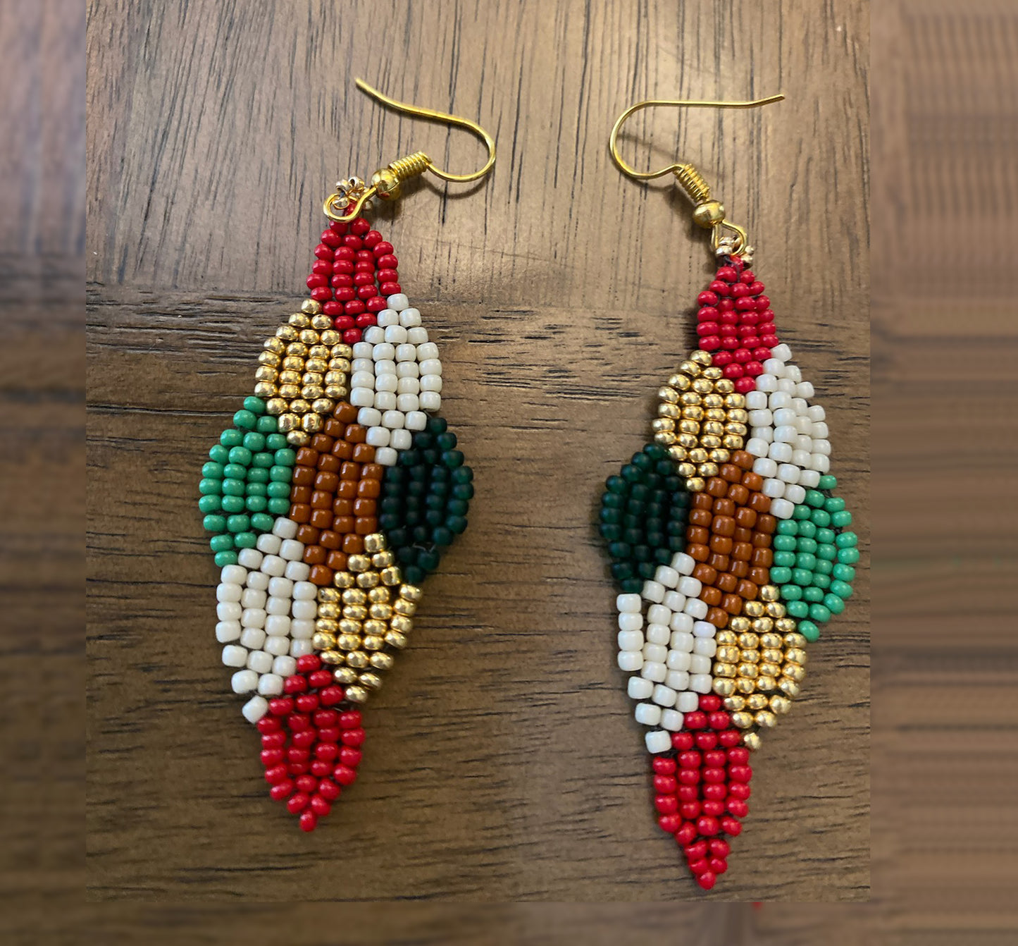 Diamond Grape Weave Earrings by Georgia Lee