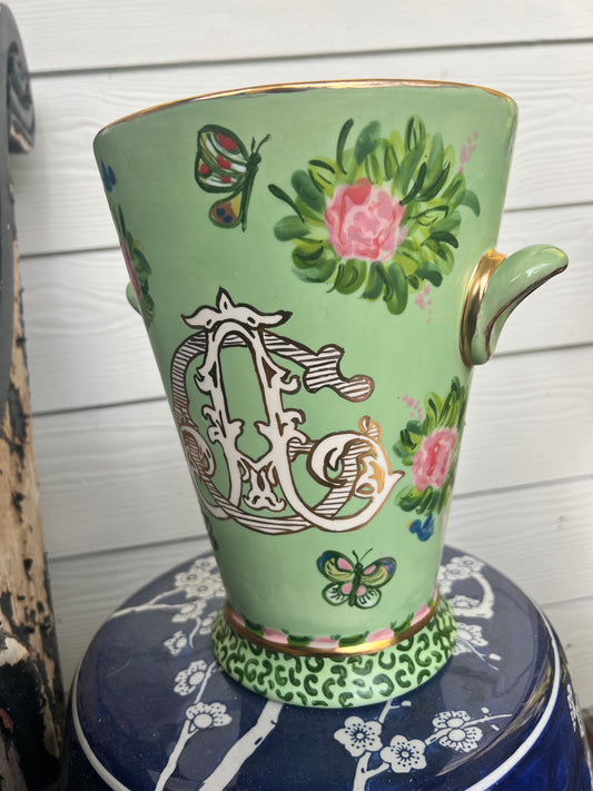 Ceramic Champagne Chiller - Famille Rose