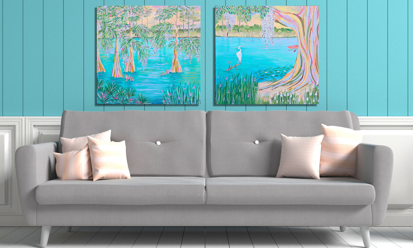 Cypress Sunrise II - Original Painting