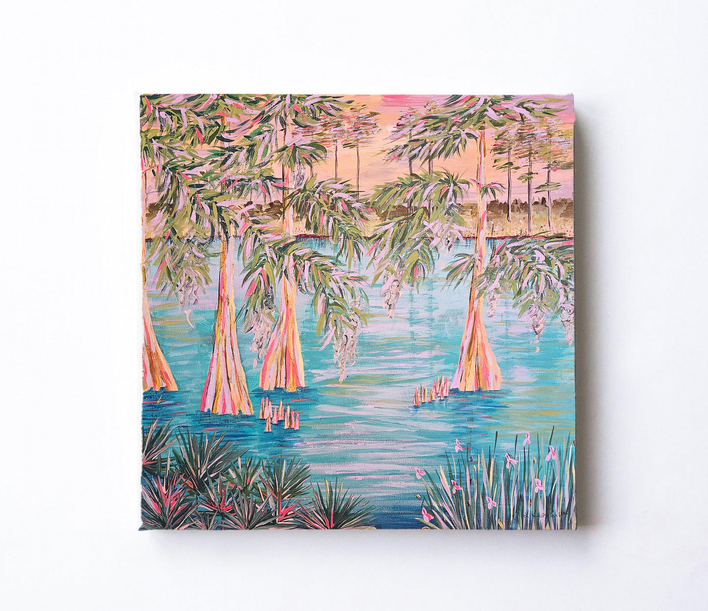 Cypress Sunrise I - Original Painting