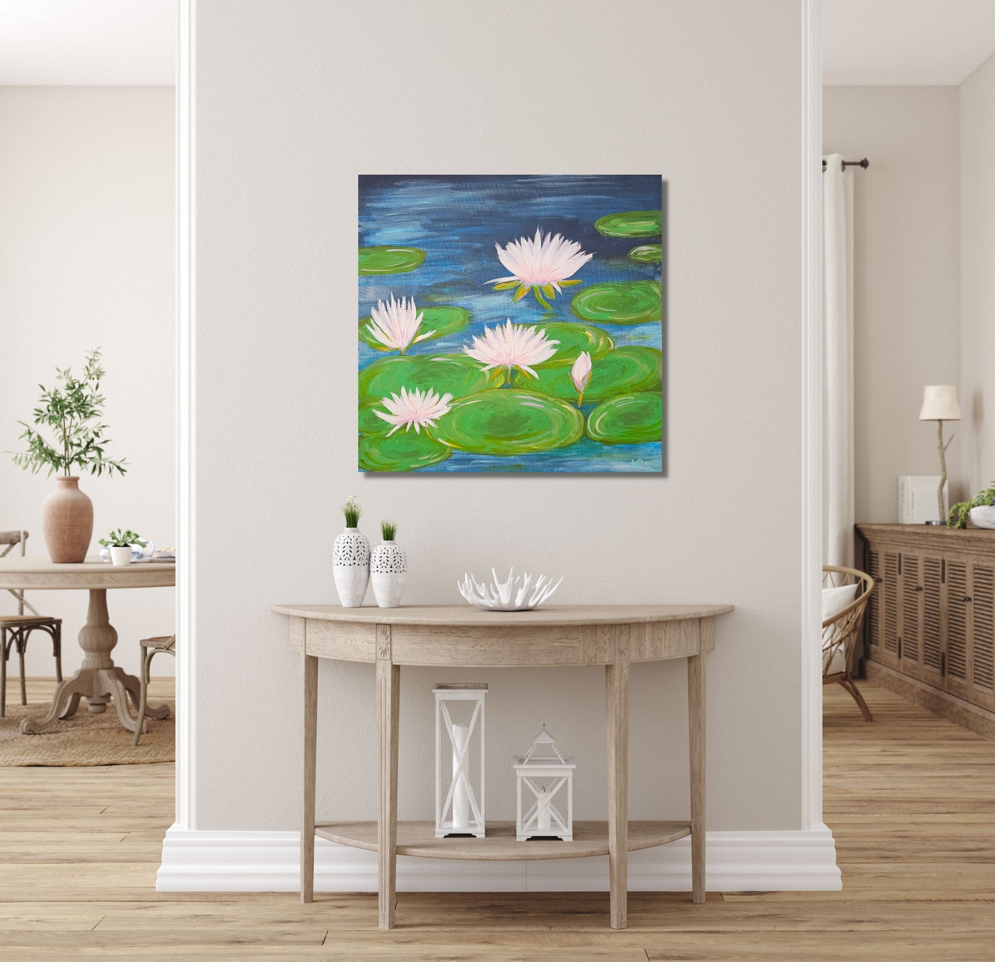 Lily Pond Musings - Original Painting