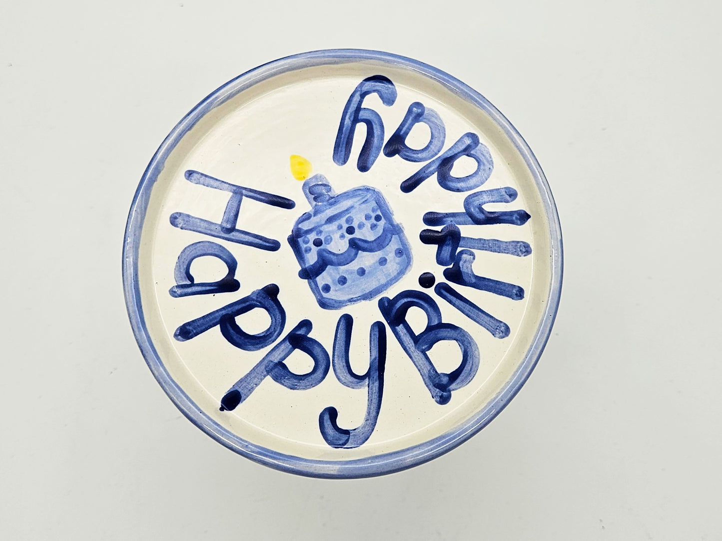 Birthday Smash Cake Pedestal - Cake Gingham, Smash Cake Stand, Personalized