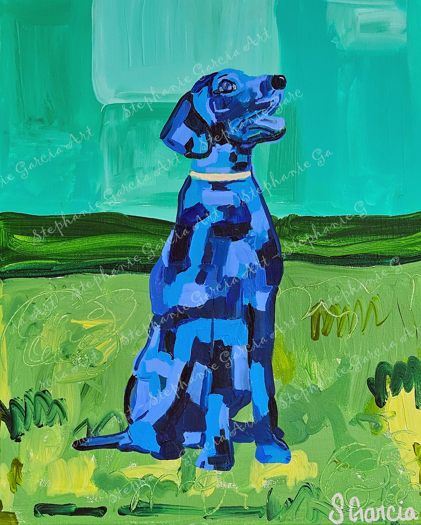 Blue Dog - Limited Edition Print