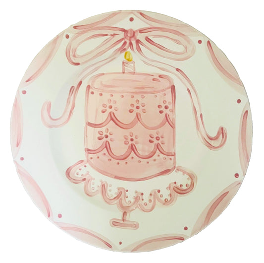 Birthday Plate - Love Shack Inspired Coquette Design