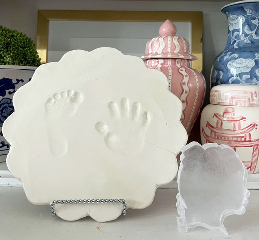 Hand Drawn Free Standing Frosted Acrylic Silhouette