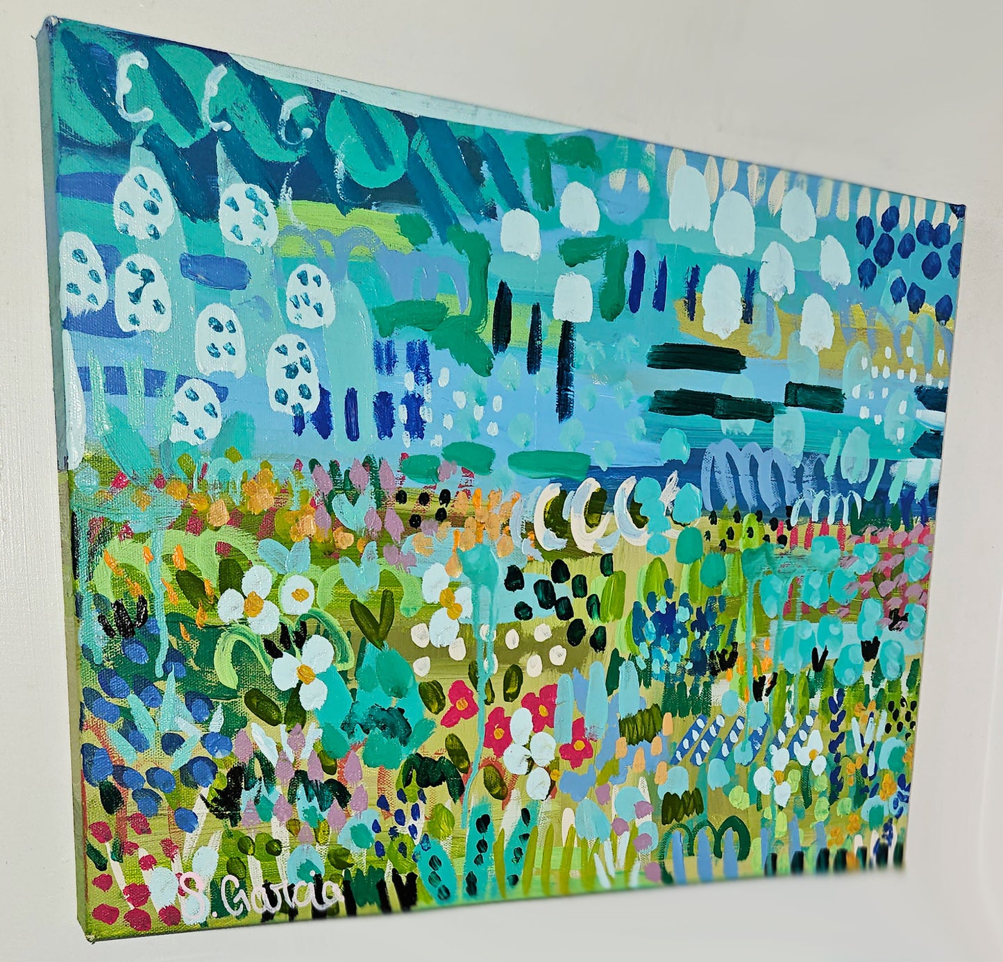 Gloria's Garden III - Original Painting