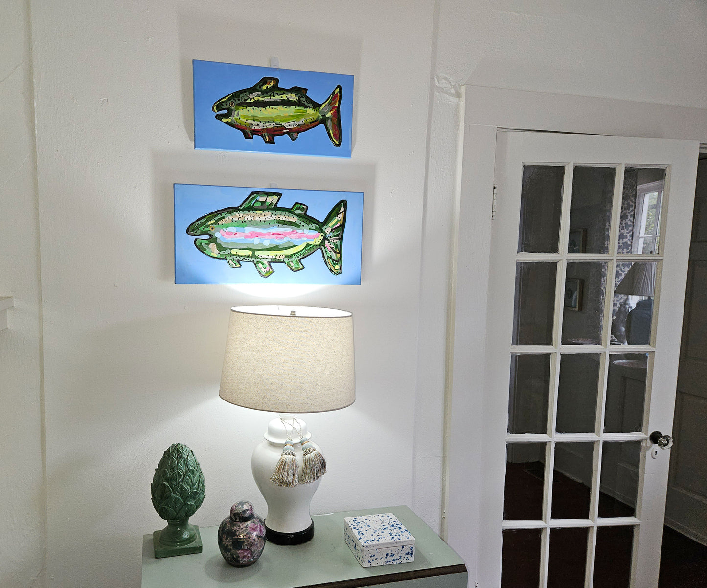Fresh Fish - Pair of Original Painting