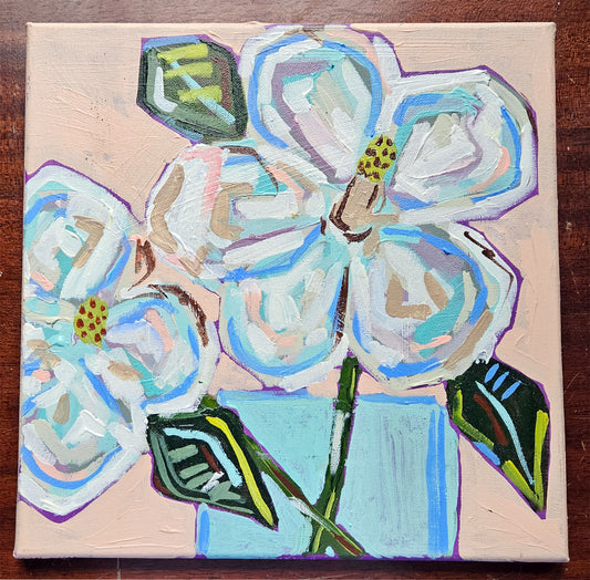 Magnolia Peach - Original Painting