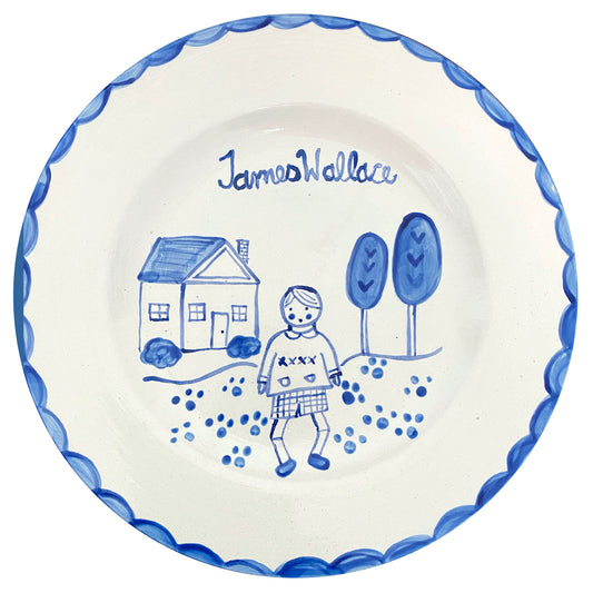 Everyday Plate Portrait in Meadow