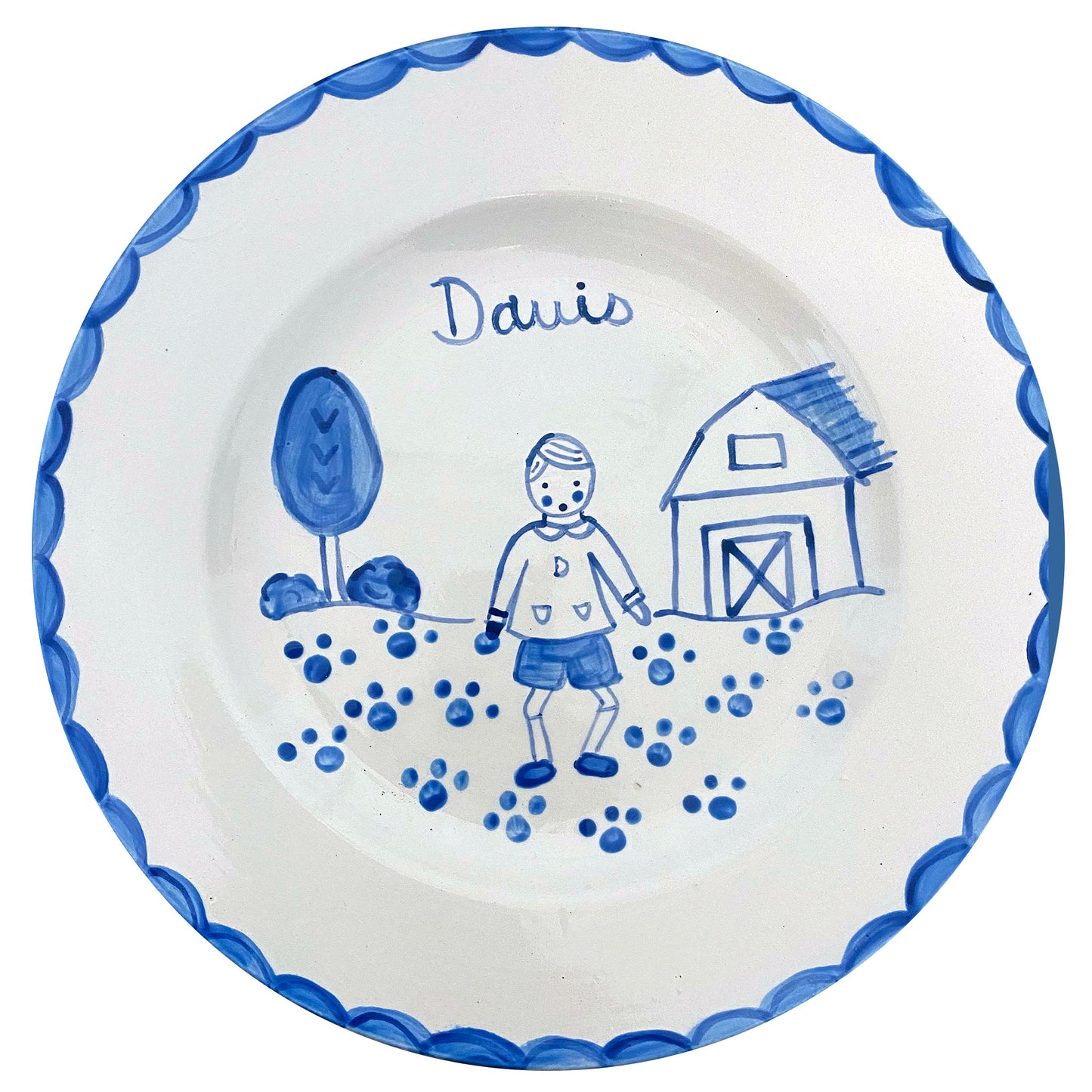 Everyday Plate Portrait in Meadow