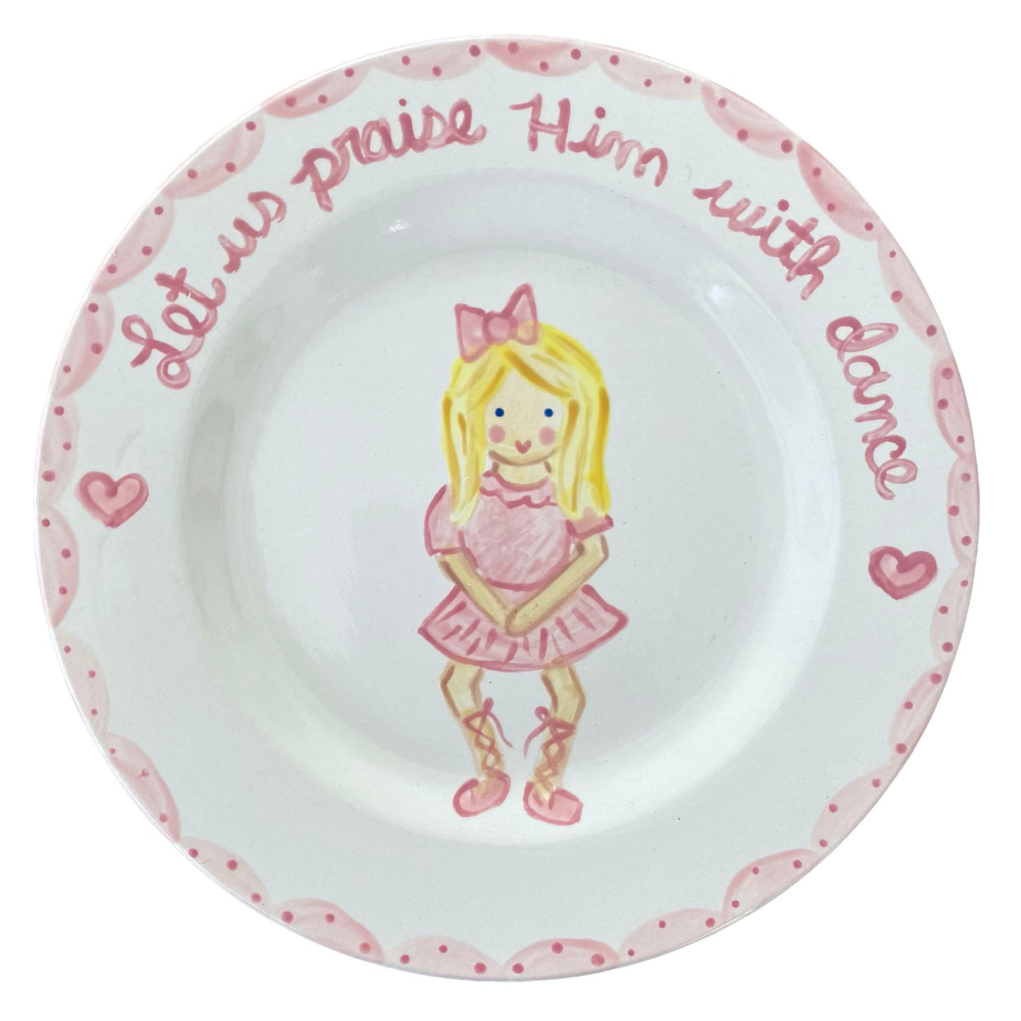 Everyday Plate Portrait Ballerina