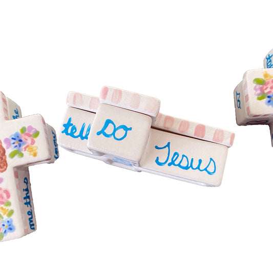 Keepsake Box Cross Shape With Portrait