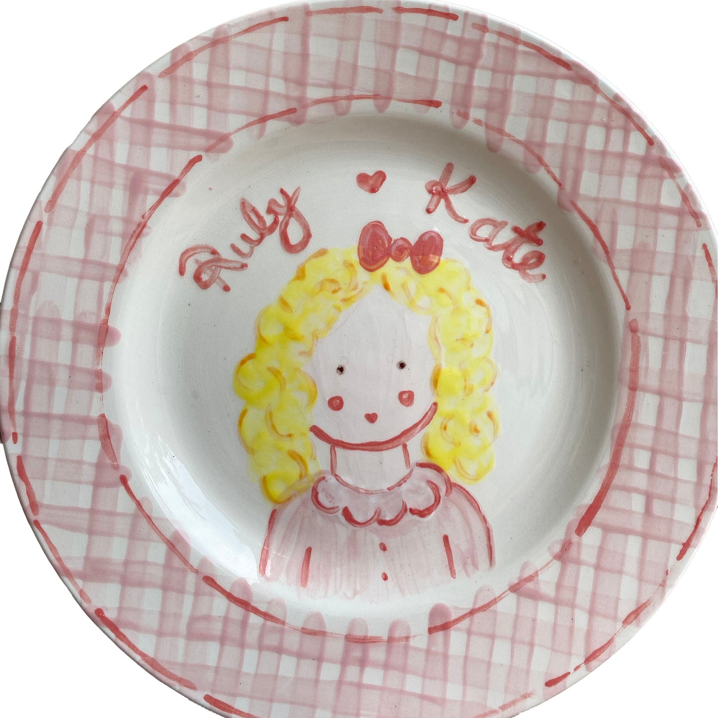 Everyday Plate Portrait Gingham