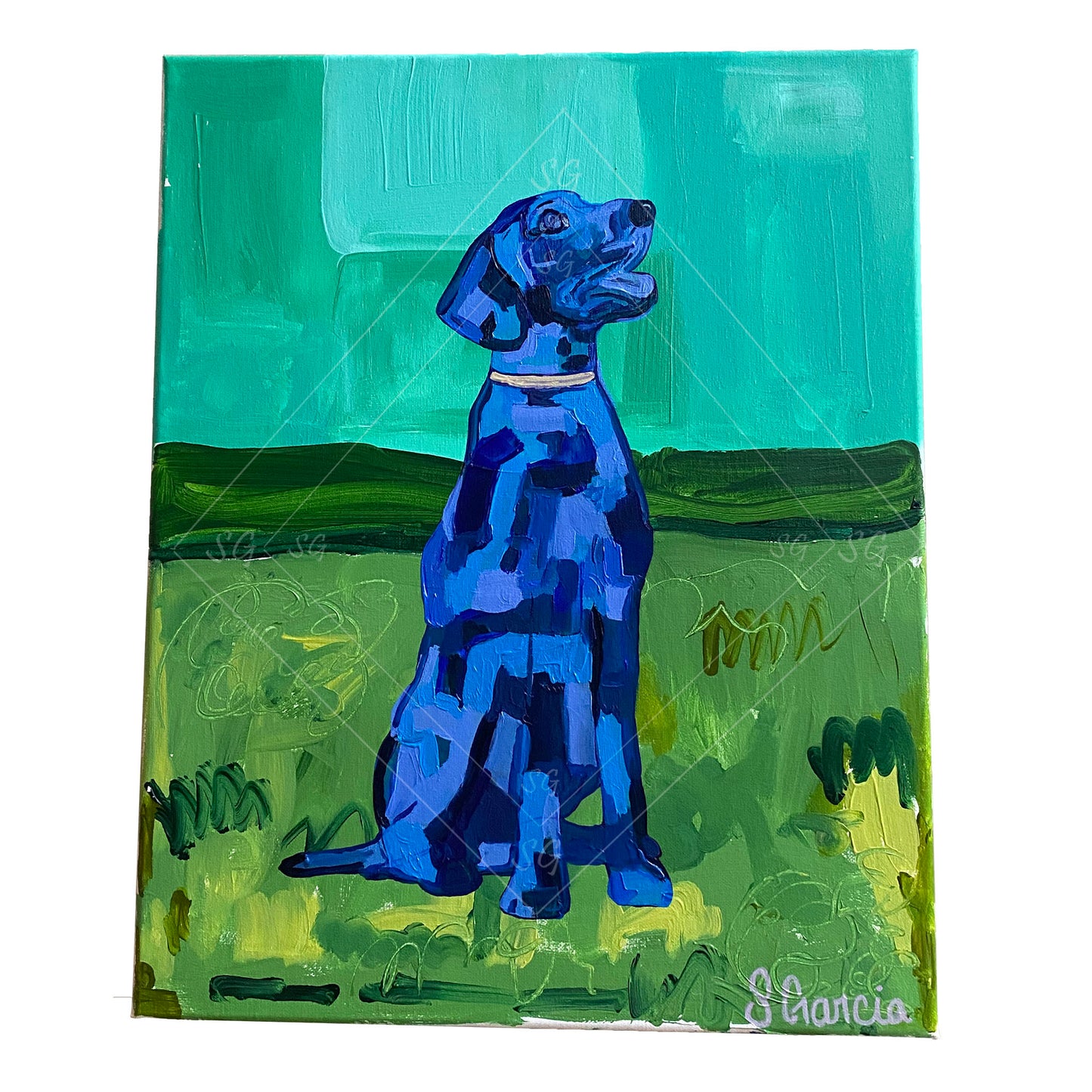Blue Dog - Original Painting