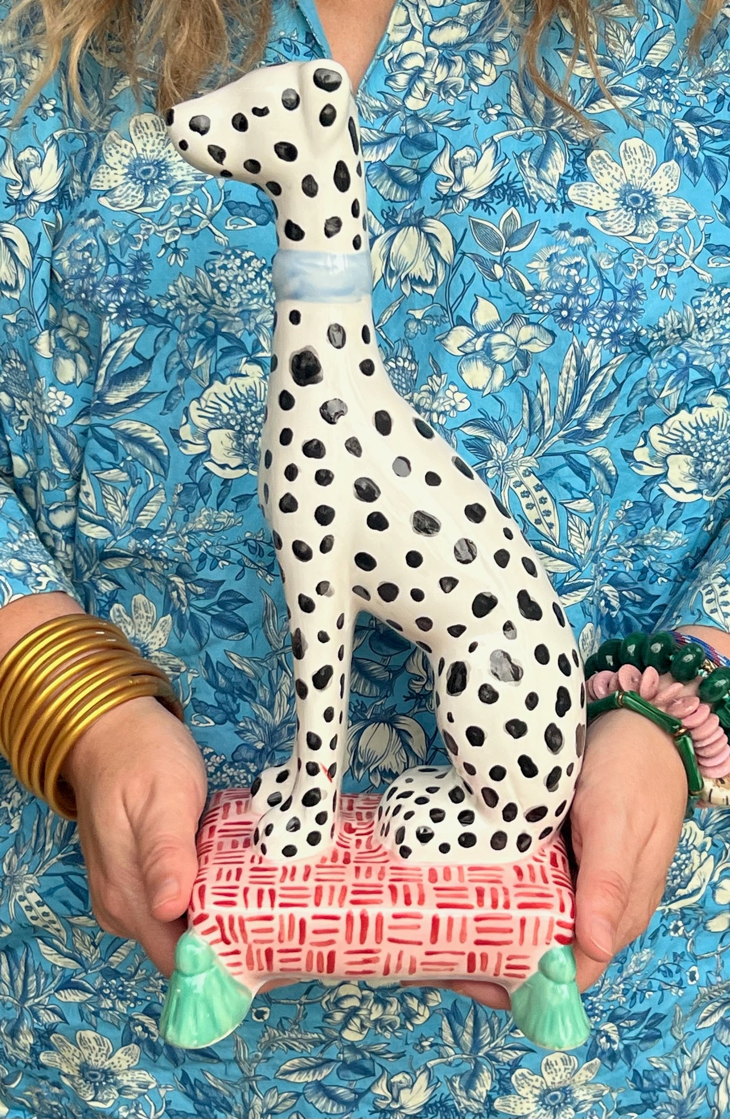 Belle on Crosshatch- Limited Edition Dalmatian