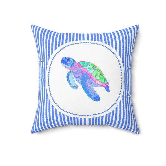 Sea Turtle Pillow, Southern Shores Series