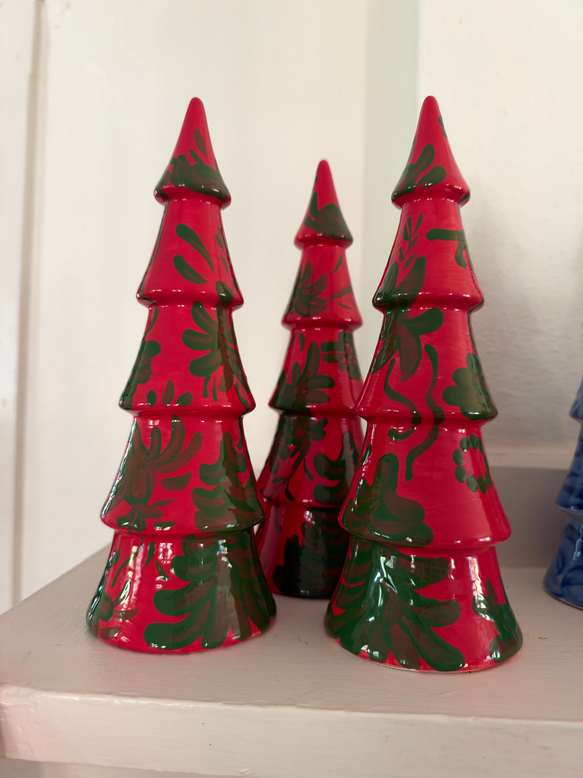 Christmas Trees Set of 3- Lotus Garden