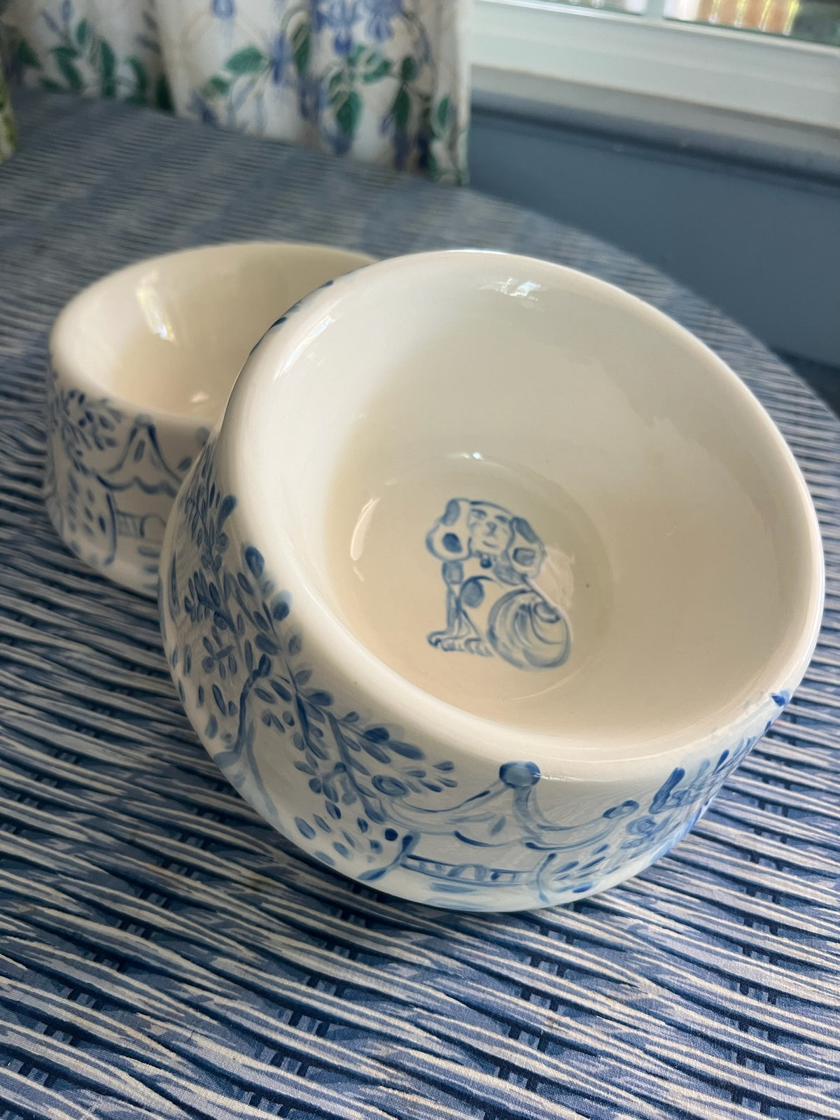 Chinoiserie Pet Bowl Set