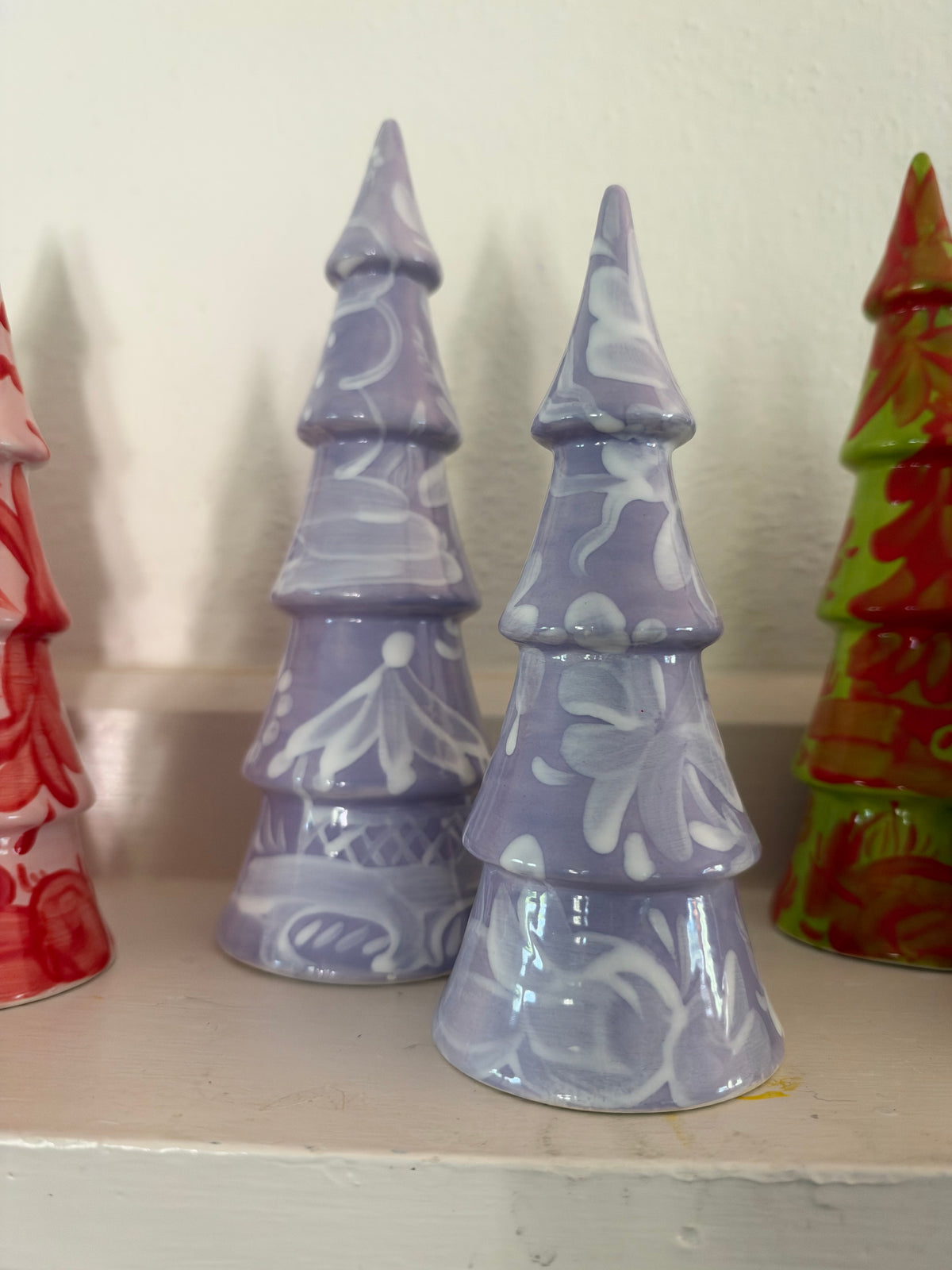 Christmas Trees Set of 3- Lotus Garden