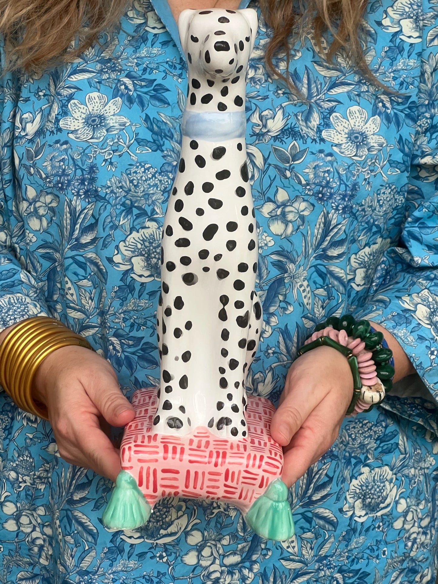 Belle on Crosshatch- Limited Edition Dalmatian
