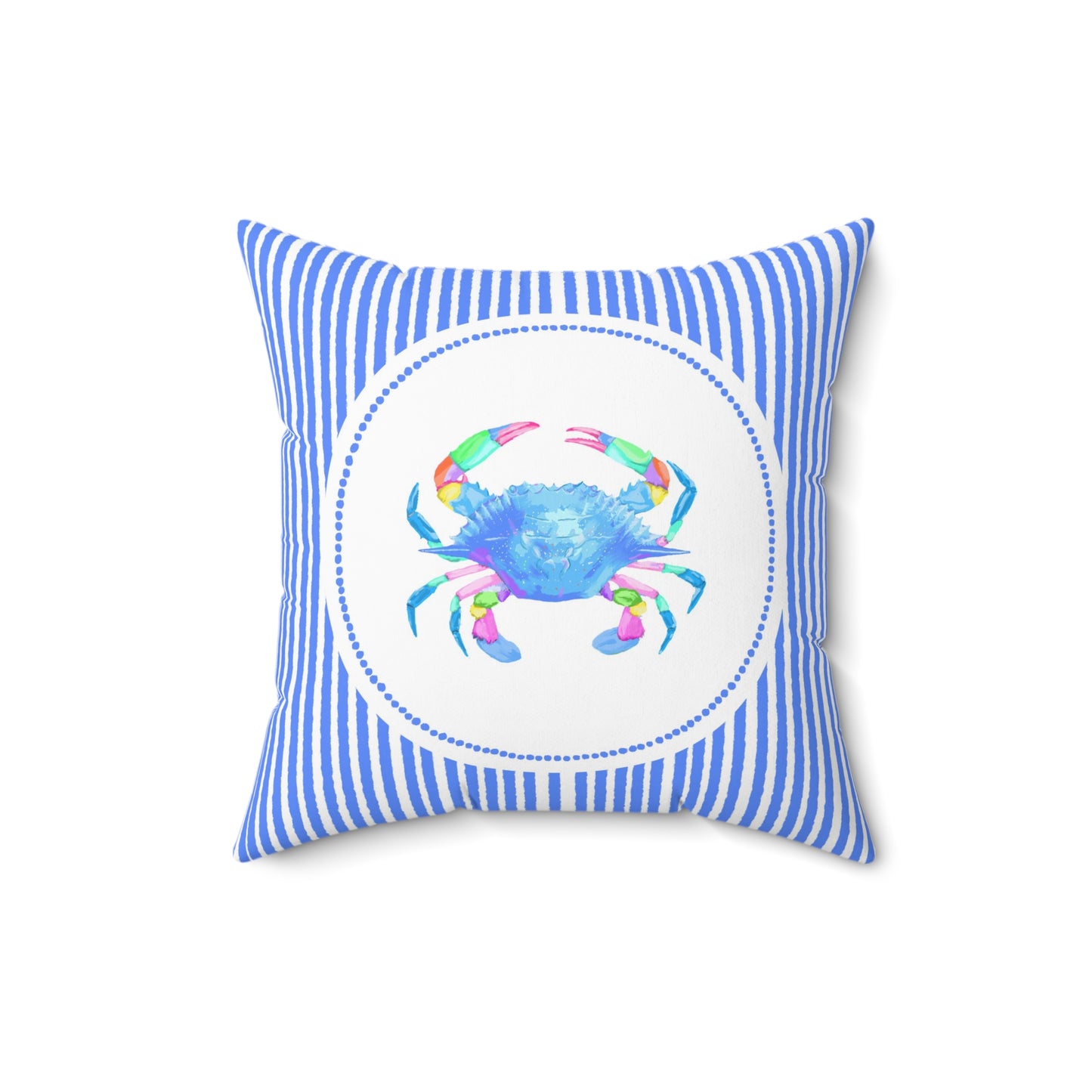 Blue Crab Pillow, Southern Shores Series