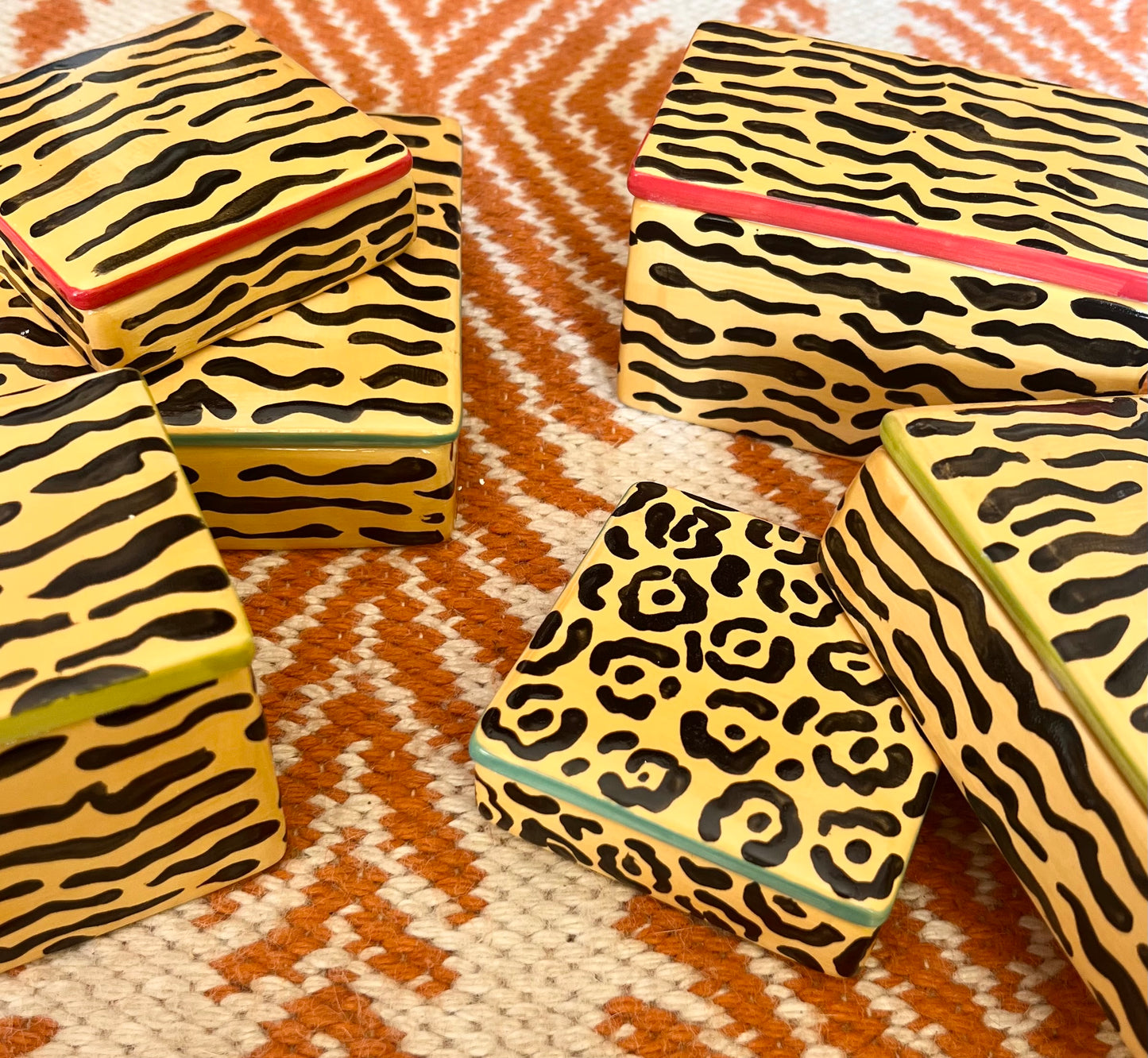 Tiger Print Box
