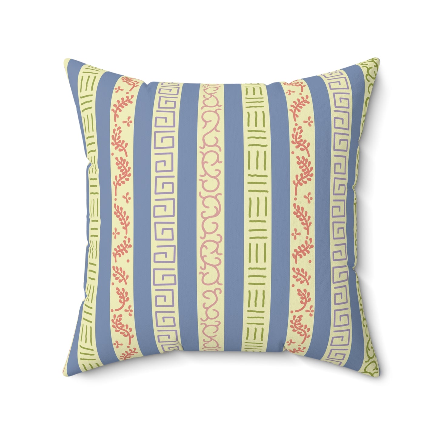 Legacy Lane Striped Throw Pillow - Yellow