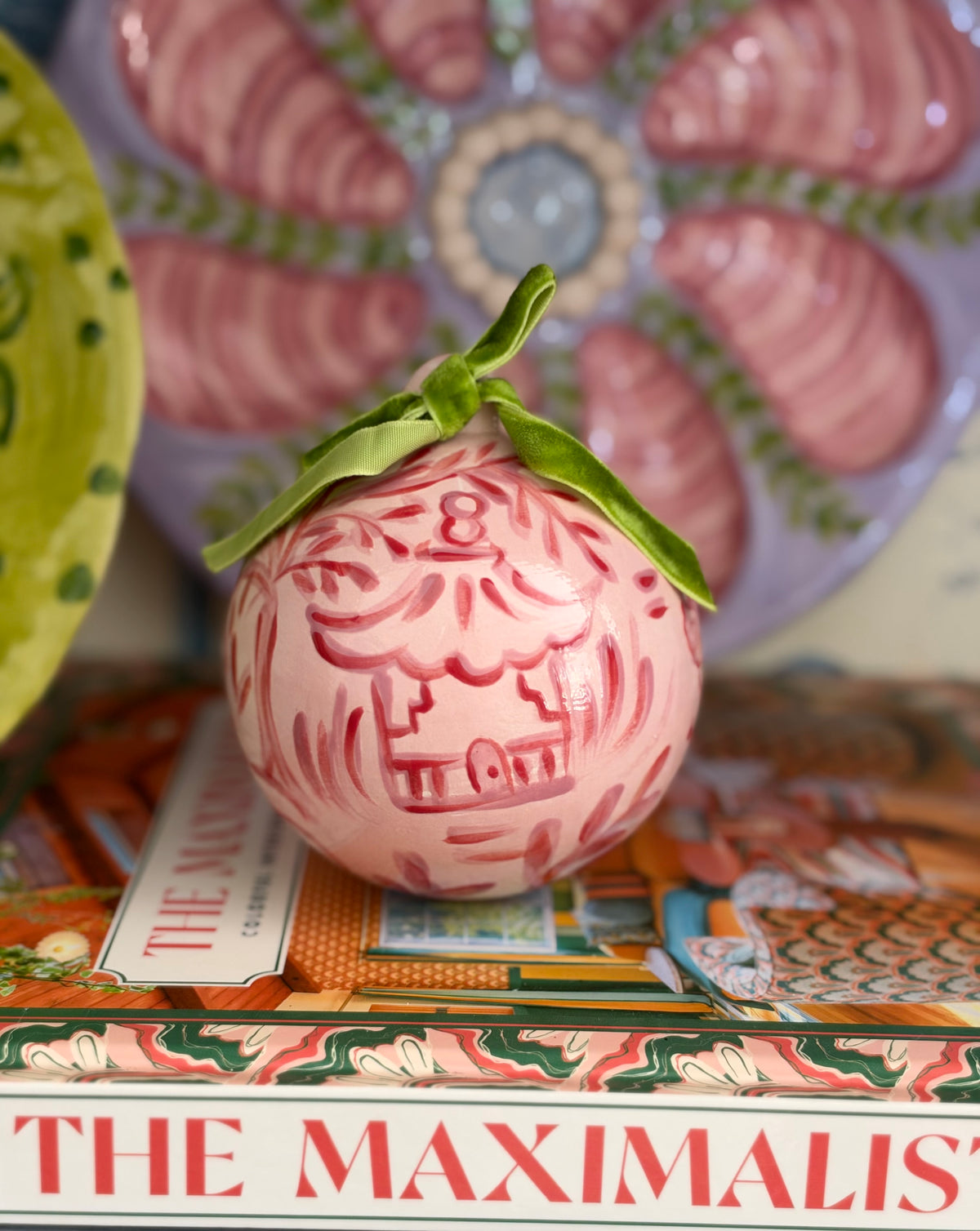 Chinoiserie Ornaments - Round Ball