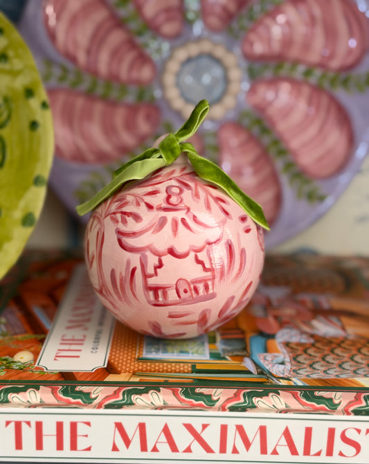 Chinoiserie Ornaments - Round Ball