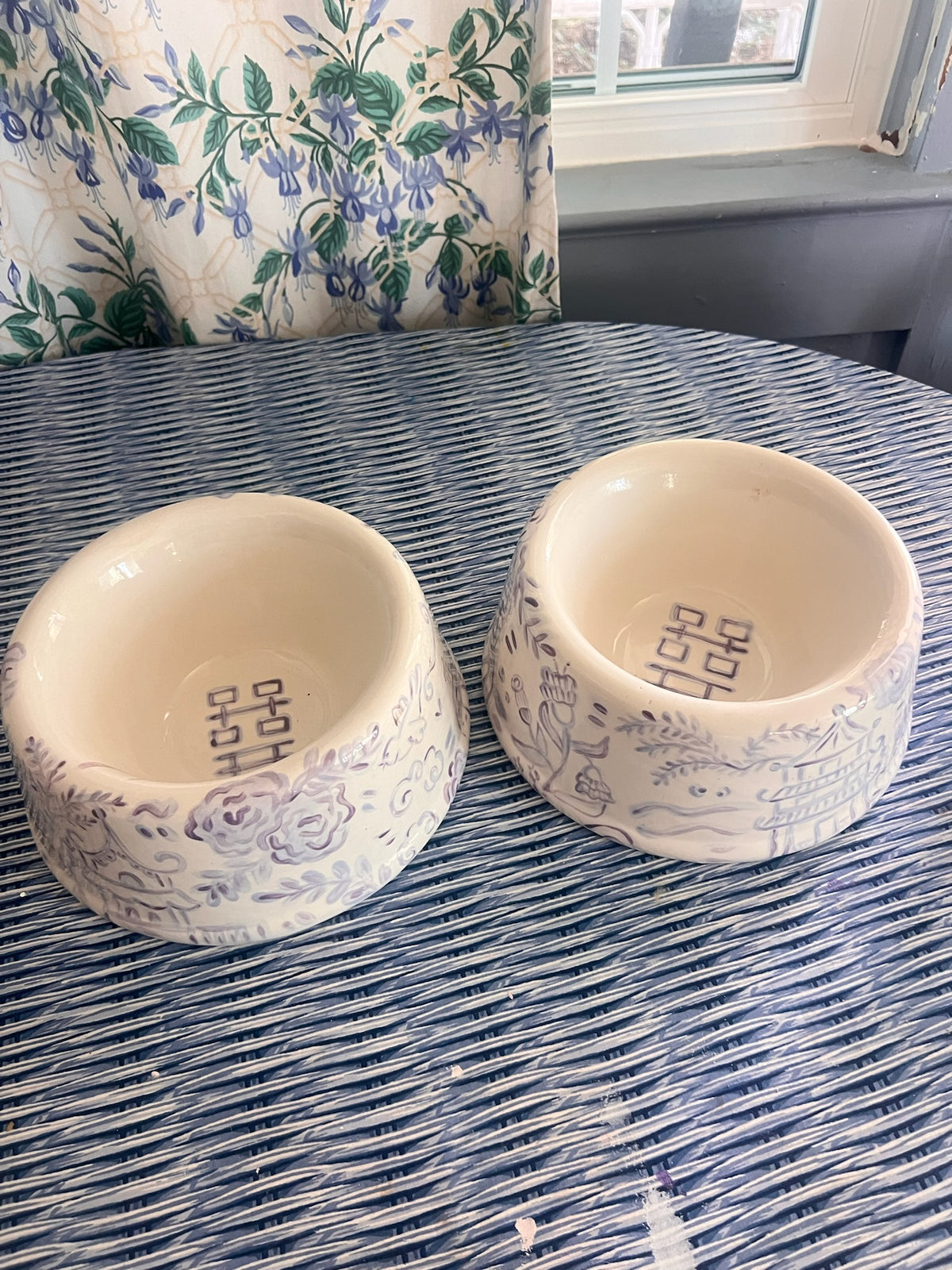 Chinoiserie Pet Bowl Set