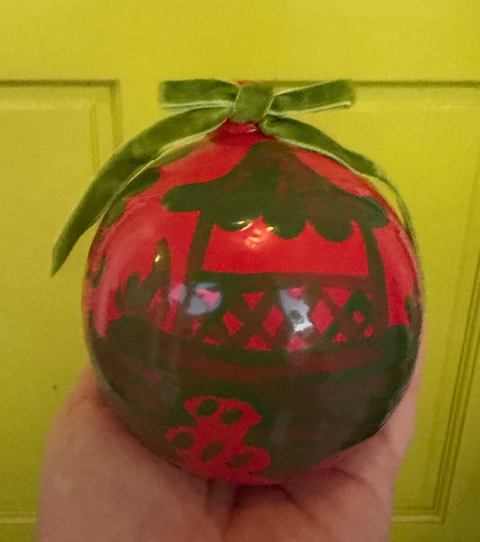 Lotus Garden Ornaments - Round Ball