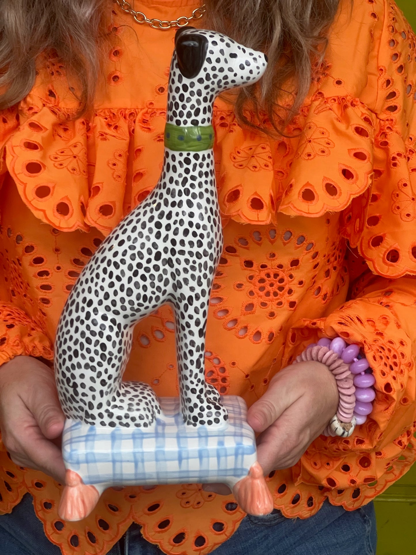 Belle on Gingham - Limited Edition Dalmatian