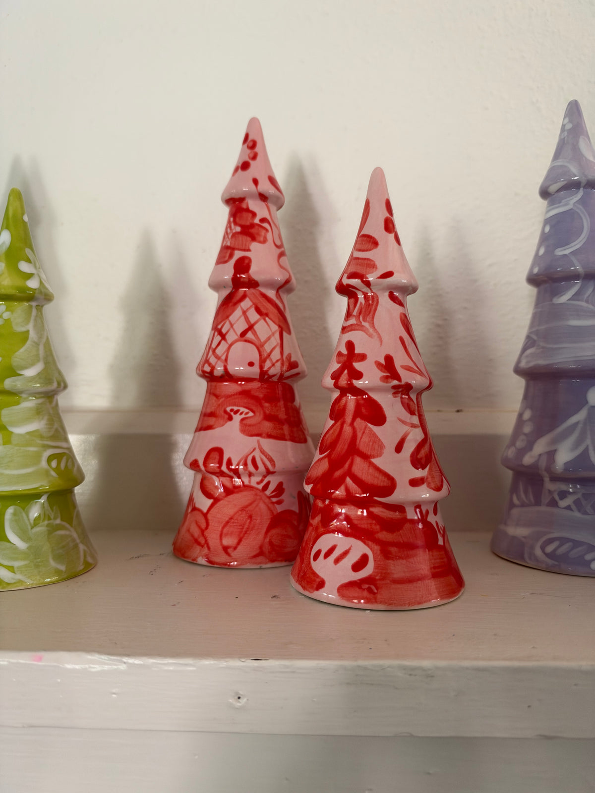 Christmas Trees Set of 3- Lotus Garden