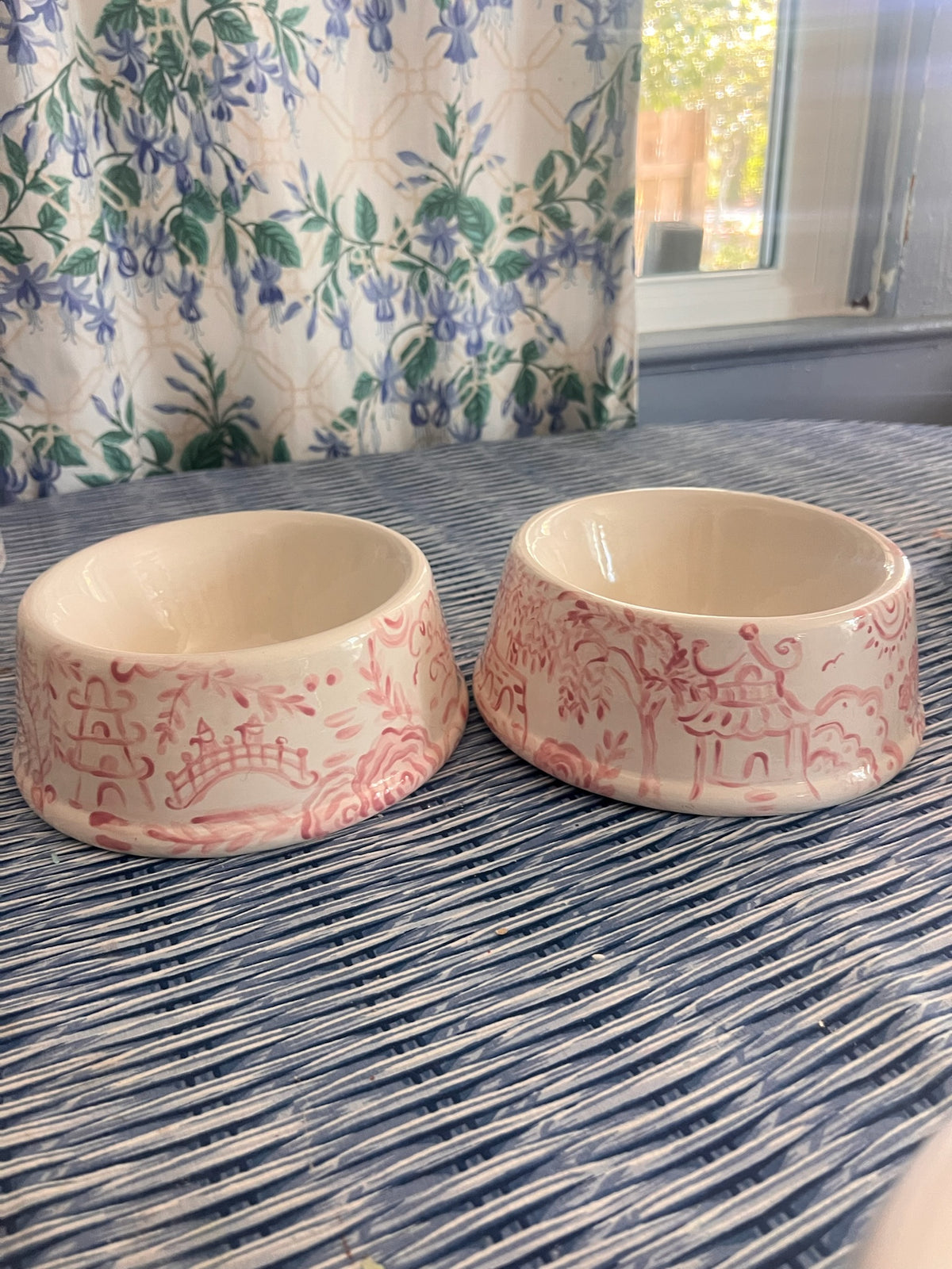Chinoiserie Pet Bowl Set