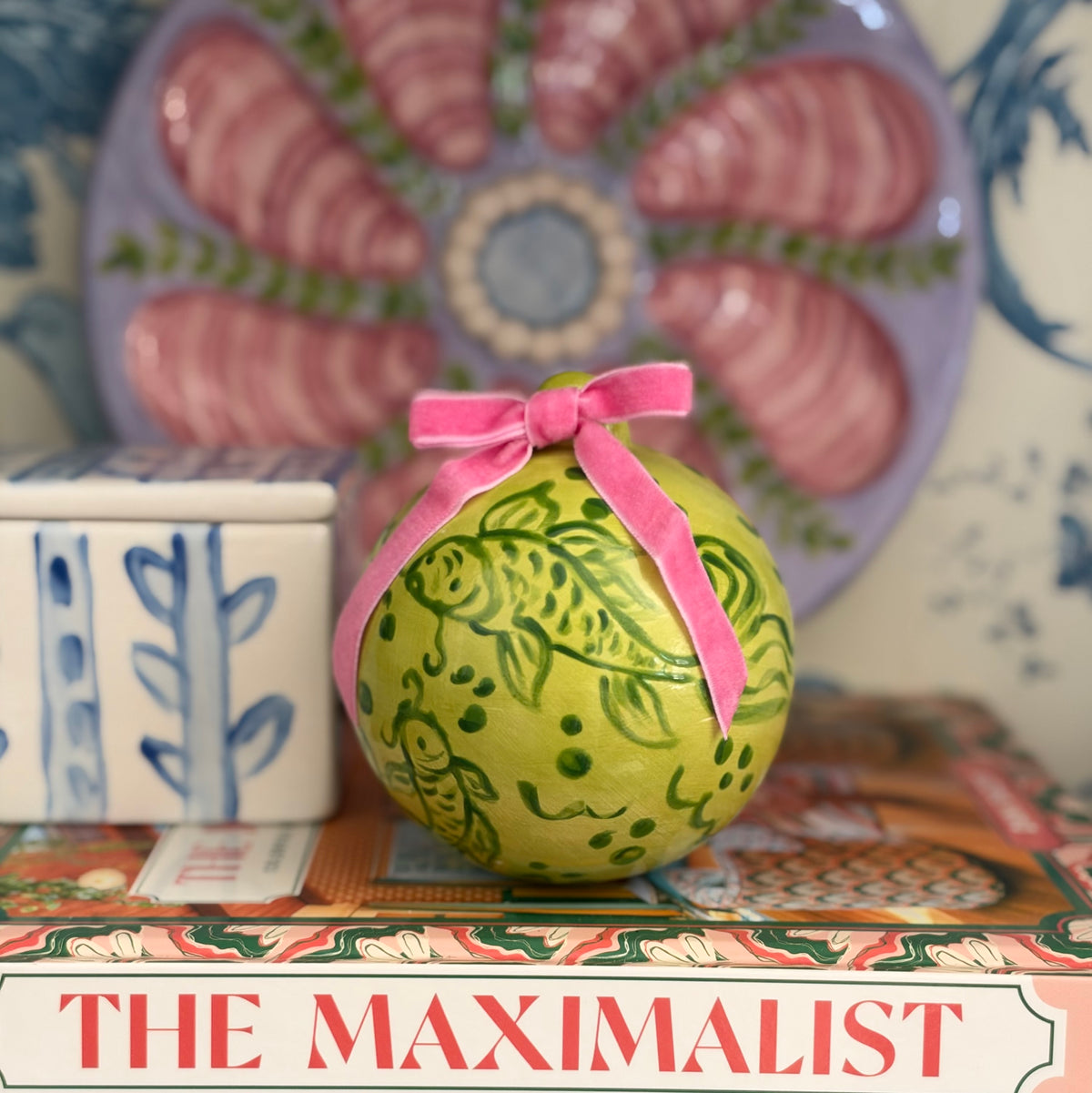 Chinoiserie Ornaments - Round Ball